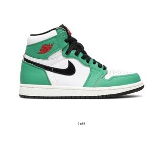 Air Jordan lucky green high tops